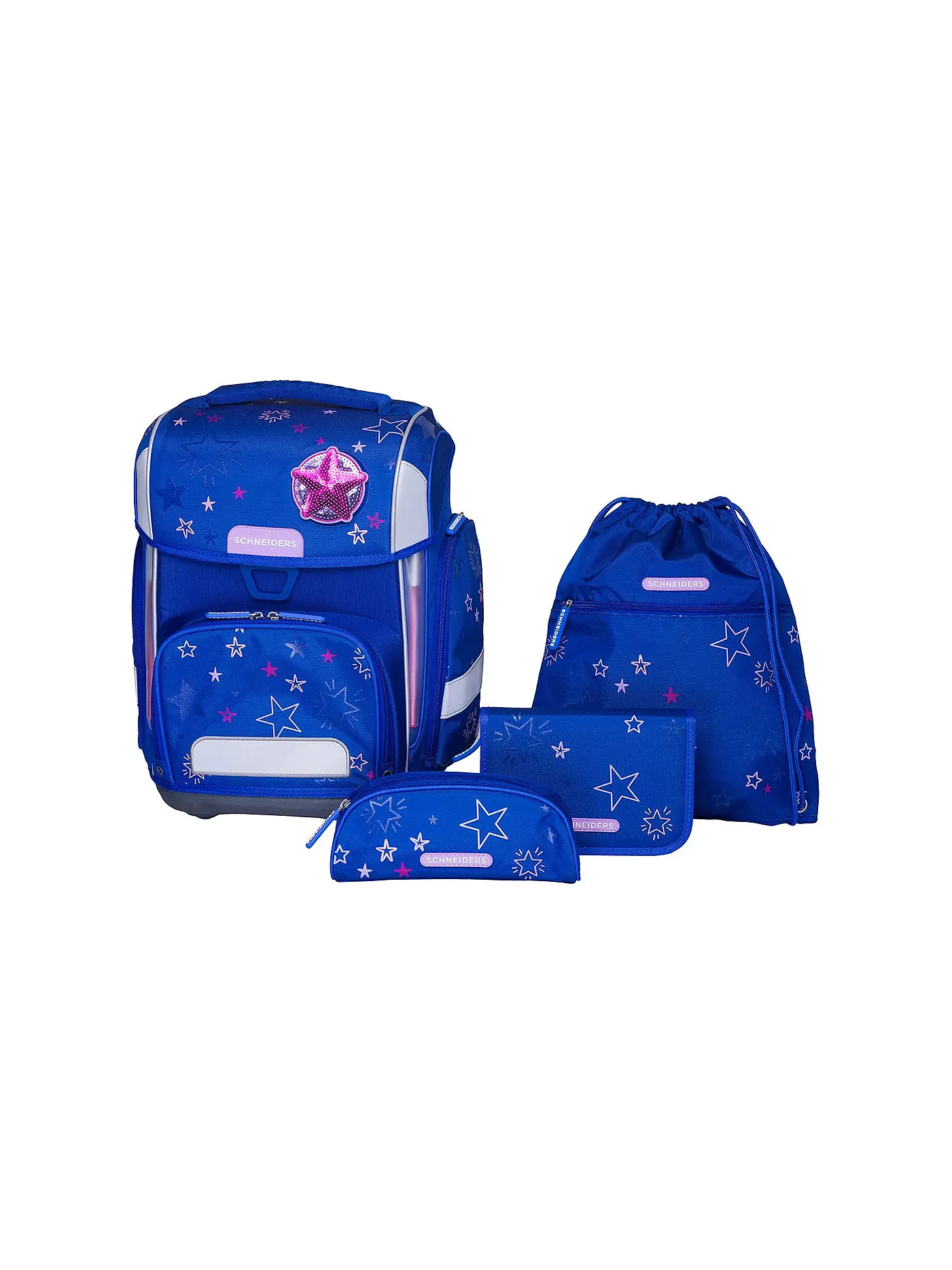 SCHNEIDERS | Schultaschen Set Ergolite 9tlg Shooting Star | 